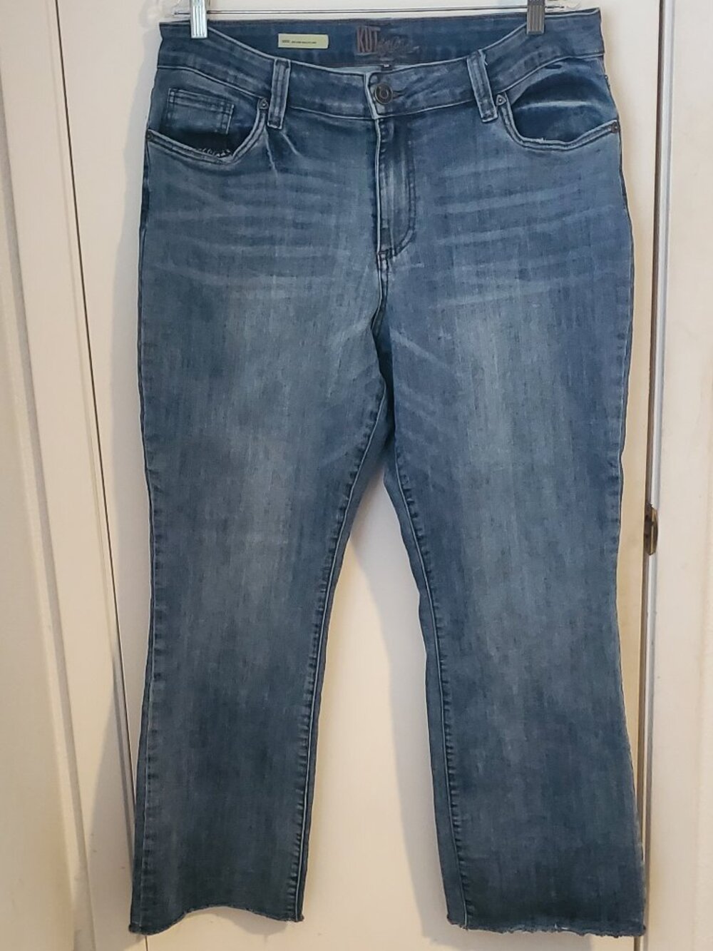 Kut From The Kloth Nikki Mid Rise Ankle Flare Jeans Women's Size 16